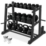 Bongkim Dumbbell Rack and Weight Set for Home Gym