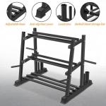 Bongkim Dumbbell Rack and Weight Set for Home Gym