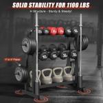Adjustable 3-Tier Dumbbell Rack, 1100LB Capacity