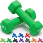 Portzon Neoprene Dumbbell Set - 1-15 LB Options