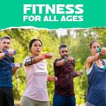 Yes4All Neoprene Dumbbell Set - 10 lbs Total