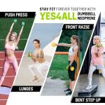 Neoprene Dumbbell Set 3-5-8lb with Rack