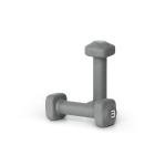 Tone Fitness 3 lb Neoprene Dumbbell Set - Gray