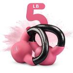 Yes4All 5 LB Neoprene Coated Kettlebell