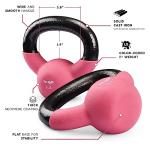 Yes4All 5 LB Neoprene Coated Kettlebell