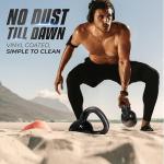 Yes4All Vinyl Coated Kettlebell Set - 15/20 lbs