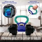 Yes4All Kettle Grip for Dumbbell Workouts