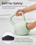 YOTTOY 6 LB Soft Kettlebell with Anti-Slip Grip