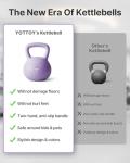 YOTTOY 20 LB Soft Kettlebell with Anti-Slip Grip