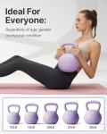 YOTTOY 20 LB Soft Kettlebell with Anti-Slip Grip