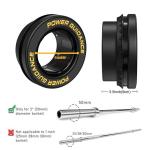 Power Guidance Quick Release Barbell Clamps