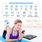 FITINDEX Bluetooth Smart Scale with Body Metrics