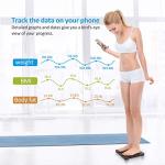 FITINDEX Bluetooth Smart Scale with Body Metrics