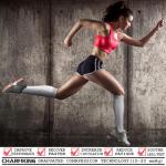 CHARMKING Compression Socks for Running and Travel