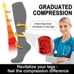 Aoliks Compression Socks for Running and Hiking