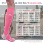 Knee High Compression Socks for Work and Travel