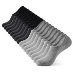 Men's Low Cut No Show Socks with Grip