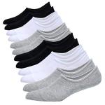 JORMATT Non-Slip No Show Socks for Men and Women