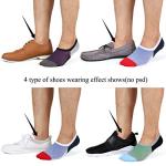 Men’s No Show Ankle Socks - 6 Pairs