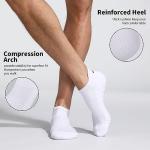 Lapulas Low Cut Ankle Socks for Running - 6 Pairs