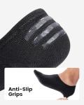 Men's Low Cut No Show Socks with Grip