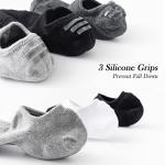 JORMATT Non-Slip No Show Socks for Men and Women