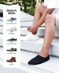 Men's Low Cut No Show Socks with Grip