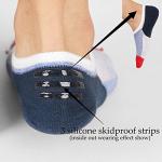 Men’s No Show Ankle Socks - 6 Pairs