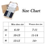 JORMATT Non-Slip No Show Socks for Men and Women