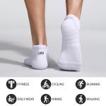 Lapulas Low Cut Ankle Socks for Running - 6 Pairs