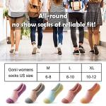 Gonii Women's Cushioned No Show Athletic Socks