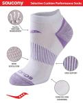 Saucony Women's RunDry Performance Cushion Socks, 6-12 Pairs