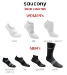Saucony Women's RunDry Athletic Socks - 8 to 24 Pairs