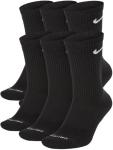Nike Dri-FIT Black Crew Socks - 6 Pairs