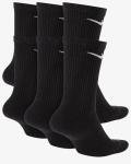 Nike Dri-FIT Black Crew Socks - 6 Pairs