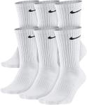 Nike Everyday Crew Socks - 6 Pairs, White