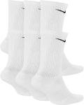 Nike Dri-Fit Crew Socks, 6 Pairs, Large