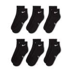 NIKE Kids' Everyday Cushioned Ankle Socks (6 Pairs)