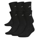 adidas Men's Cushioned Crew Socks - 6 Pairs