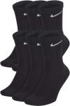 Nike Performance Cushion Crew Socks - 6 Pairs, Large
