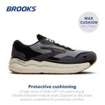 Brooks Women’s Ghost Max Running Shoe - Black/Biscuit