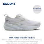 Brooks Glycerin 22 Women’s Running Shoe - White/Grey