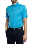 Under Armour Men's Tech Golf Polo - Ether Blue