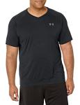 Under Armour Men's Tech V-Neck T-Shirt, Black
