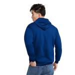 Hanes Men's Full-Zip Fleece Hoodie - Deep Royal