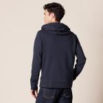 Men's Lightweight Full-Zip Hoodie - Dark Navy