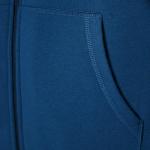 Men's Sherpa-Lined Fleece Hoodie - Dark Blue