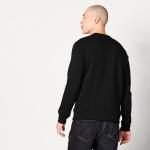 Men's Fleece Crewneck Sweatshirt in Black