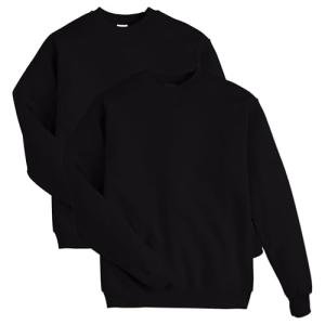 Hanes Men's Fleece Sweatshirt - 2 Pack Large