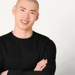 Men's Fleece Crewneck Sweatshirt in Black